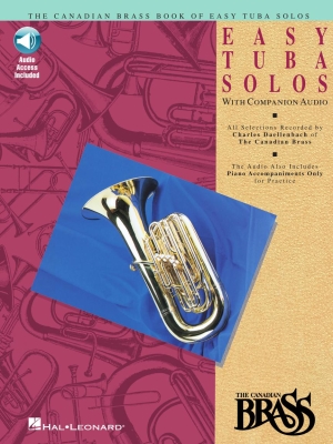 Hal Leonard - Canadian Brass Book of Easy Tuba Solos - Daellenbach - Tuba/Piano - Book/Audio Online