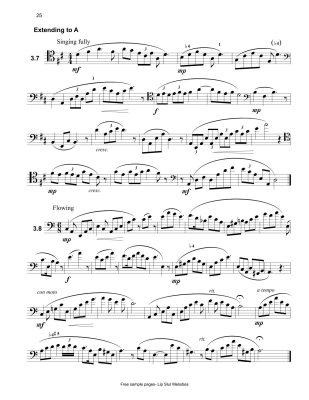 Lip Slur Melodies - Edwards - Trombone - Book