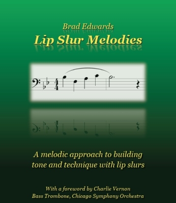 Hornbone Press - Lip Slur Melodies Edwards Trombone Livre