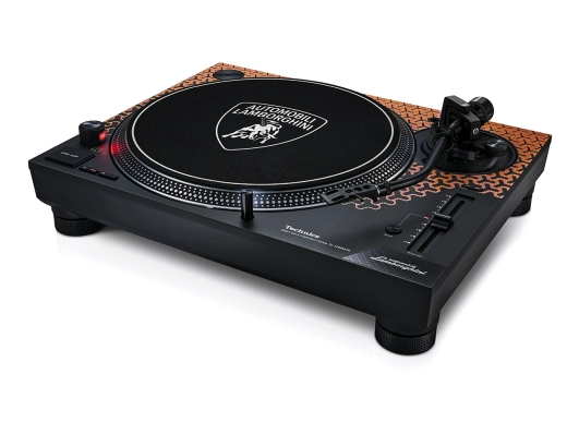 Special Edition Lamborghini Turntable with Coreless Direct Drive Motor - Orange