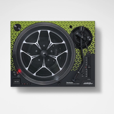 Special Edition Lamborghini Turntable with Coreless Direct Drive Motor - Green