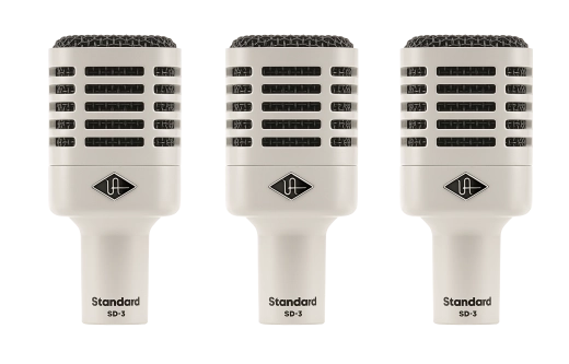 Universal Audio - SD-3 Dynamic Microphone with Hemisphere Modeling - 3-Pack