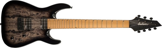 Jackson Guitars - Guitare lectrique DinkyJS32-7 DKA HT (table bombe, touche en rable torrfi) Fini Burst noir translucide