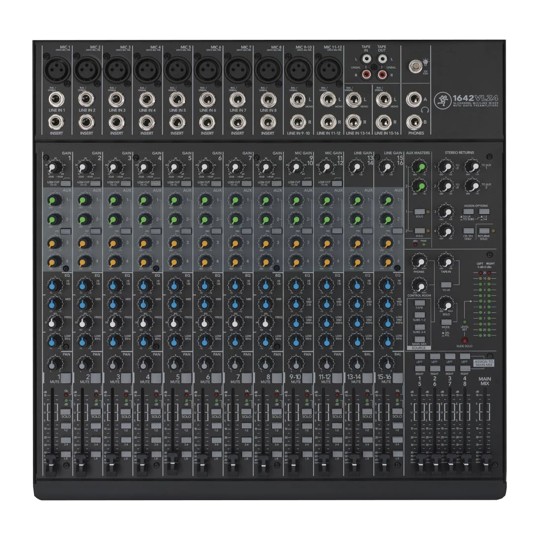 1642VLZ4 16-Channel Compact Analog Mixer