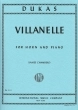 International Music Company - Villanelle - Dukas\/Chambers - Horn\/Piano - Sheet Music