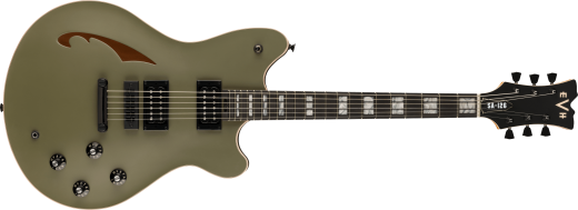 EVH - Guitare lectriqueSA-126 Special avec tui fini kaki arme mat