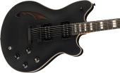 SA-126 Special Electric Guitar with Case - Stealth Black