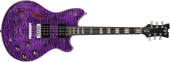 EVH - SA-126 Special Quilted Maple Electric Guitar with Case - Transparent Purple