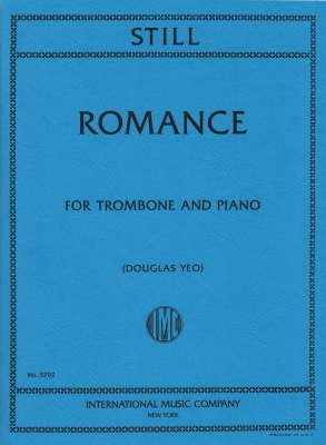 International Music Company - Romance - Still/Yeo - Trombone/Piano - Sheet Music