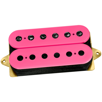 The Tone Zone Humbucker Pickup - Pink with Black Poles