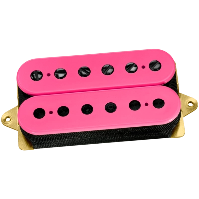 DiMarzio - The Tone Zone Humbucker Pickup - Pink with Black Poles