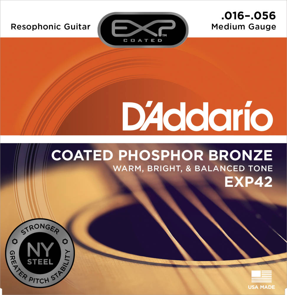 EXP42 - Phosphor Bronze Coated Resophonic 16-56