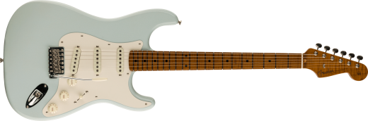 Fender - 2023 Limited Edition Roasted 50s Strat DLX Closet Classic - Faded Aged Sonic Blue