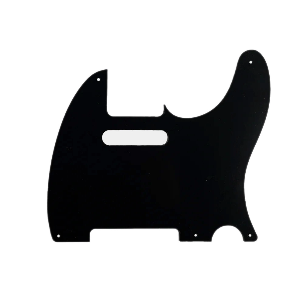 5-hole Pickguard for Telecaster - Black Bakelite