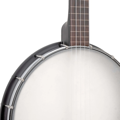 12\'\' Fretless Acoustic Composite 5-String Openback Banjo with Gigbag