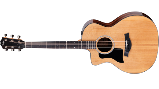 Taylor Guitars - Guitare acoustique-lectrique 214cePlus en palissandre et pinette (modle gaucher, tui souple inclus)