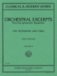 International Music Company - Orchestral Excerpts, Volume 2 - Brown - Trombone\/Tuba - Book