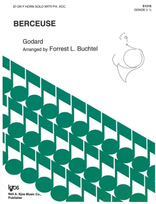 Kjos Music - Berceuse - Godard/Buchtel - Horn/Piano - Sheet Music