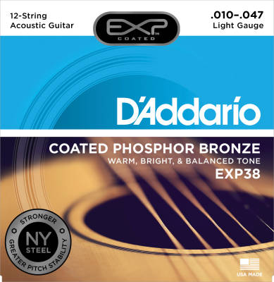 EXP38 - Phosphor Bronze Coated 12-String LIGHT 10-47