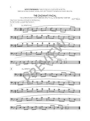 Modern Flexibilities for Brass: Bass Clef - Belck - Trombone - Book