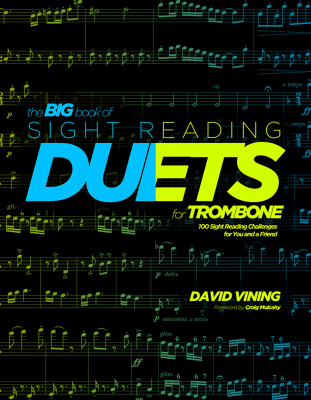 Mountain Peak Music - Big Book of Sight Reading Duets for Trombone: 100 Sight Reading Challenges for You and a Friend - Vining - Trombone Duet - Book