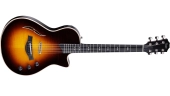 Taylor Guitars - T5z Pro Maple\/Ash Acoustic\/Electric Guitar with Hardshell Case - Tobacco Sunburst