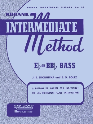 Rubank Publications - Rubank Intermediate Method - Skornicka/Boltz - Bass/Tuba - Book