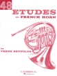 G. Schirmer Inc. - 48 Etudes - Reynolds - Horn - Book