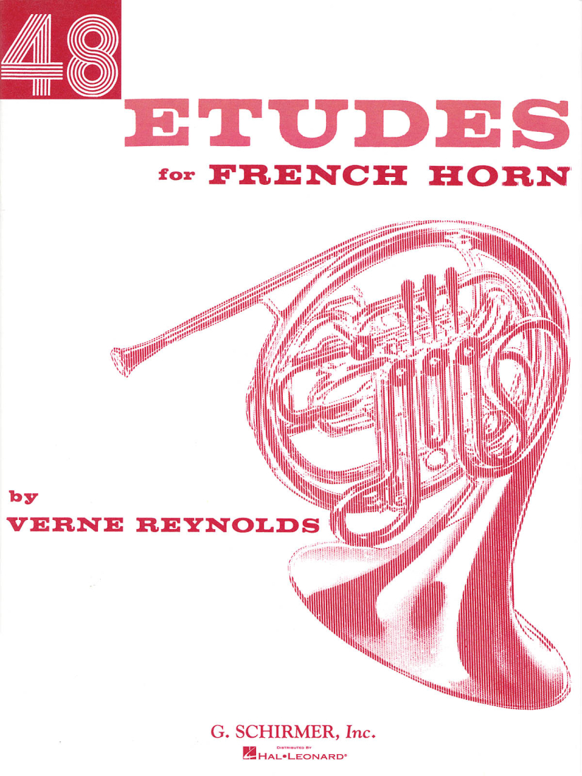 48 Etudes - Reynolds - Horn - Book