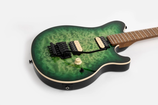 Axis Electric Guitar with Case - Matcha Quilt