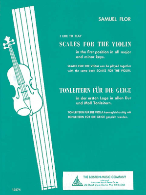 Boston Music Company - Scales for the Violin - Flor - Violin - Book