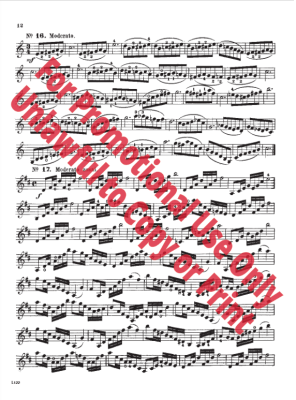 Sixty Etudes, Op. 45, Book I - Wohlfahrt - Violin - Book