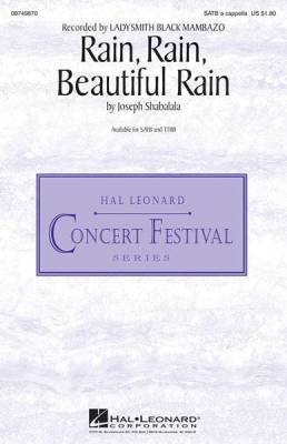 Hal Leonard - Rain, Rain, Beautiful Rain