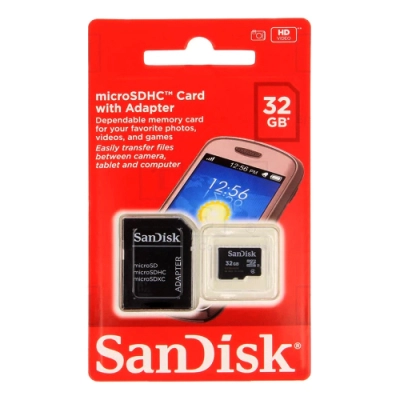 microSDHC Card with Adapter - 32 GB