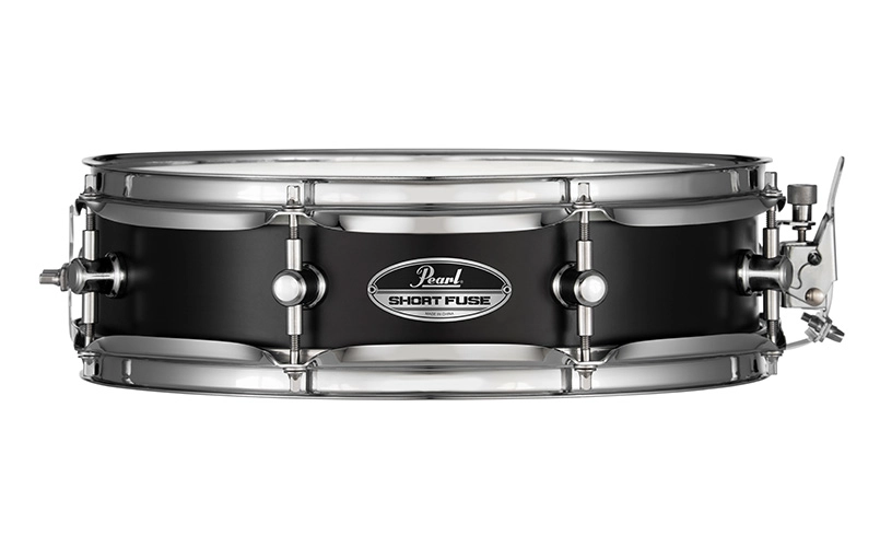 Short Fuse Piccolo 13x3.5\'\' Snare Drum - Black Steel