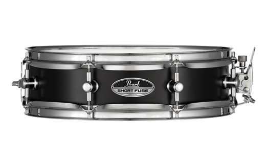 Pearl - Short Fuse Piccolo 13x3.5 Snare Drum - Black Steel