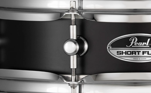 Short Fuse Piccolo 13x3.5\'\' Snare Drum - Black Steel