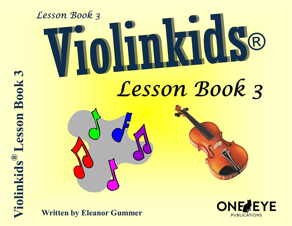Violinkids Lesson Book 3 - Gummer - Violin - Book