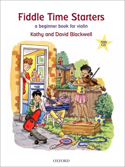 Fiddle Time Starters: a beginner book for violin - Blackwell/Blackwell - Violin - Book/CD