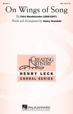 Hal Leonard - On Wings of Song