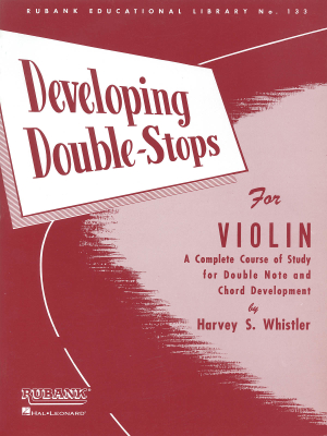 Rubank Publications - Developing Double Stops - Whistler - Violin - Book