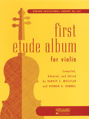 Rubank Publications - First Etude Album - Whistler/Hummel - Violin - Book