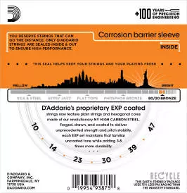 EXP10 - 80/20 Bronze Coated X-Light 10-47