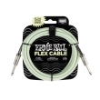 Ernie Ball - Flex Instrument Cable Straight\/Straight 10 ft - Glow in the Dark