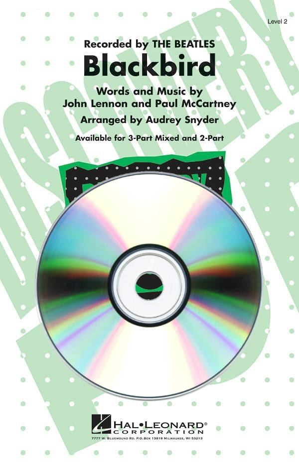 Blackbird - Lennon/McCartney/Snyder - VoiceTrax CD