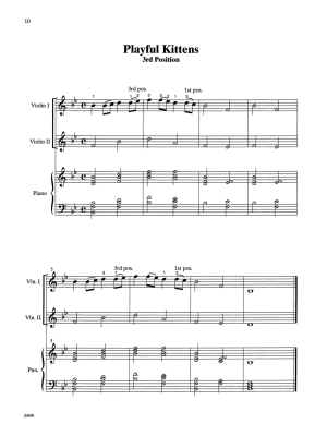Easy Songs for Shifting in the First Five Positions - Kinnard - Violin - Book