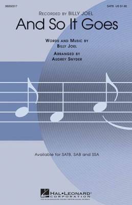 Hal Leonard - And So It Goes