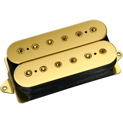 DiMarzio - D Activator Bridge Pickup - Gold Top with Gold Poles