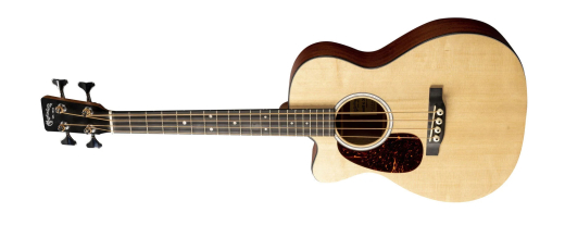 Martin Guitars - 000CJR-10E Junior Series Acoustic/Electric Bass with Gigbag, Left-Handed - Spruce