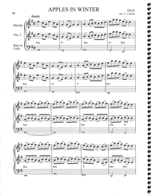Conservatory Fiddletunes Red Book - Cairns - Violin - Book